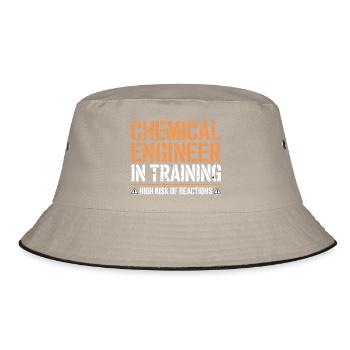 Clothing for proud engineers for lovers of - Bucket Hat - khaki/black - Front