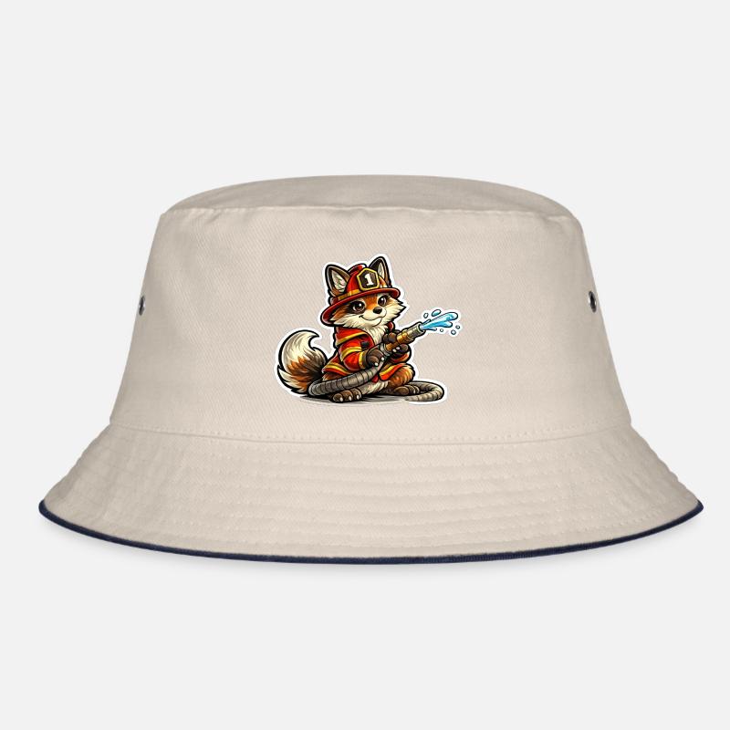Fuchs Feuerwehrheld im Einsatz Bucket Hat
