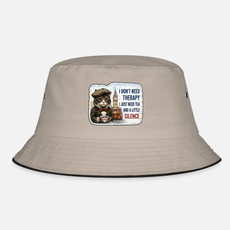 Tea and Silence Bucket Hat