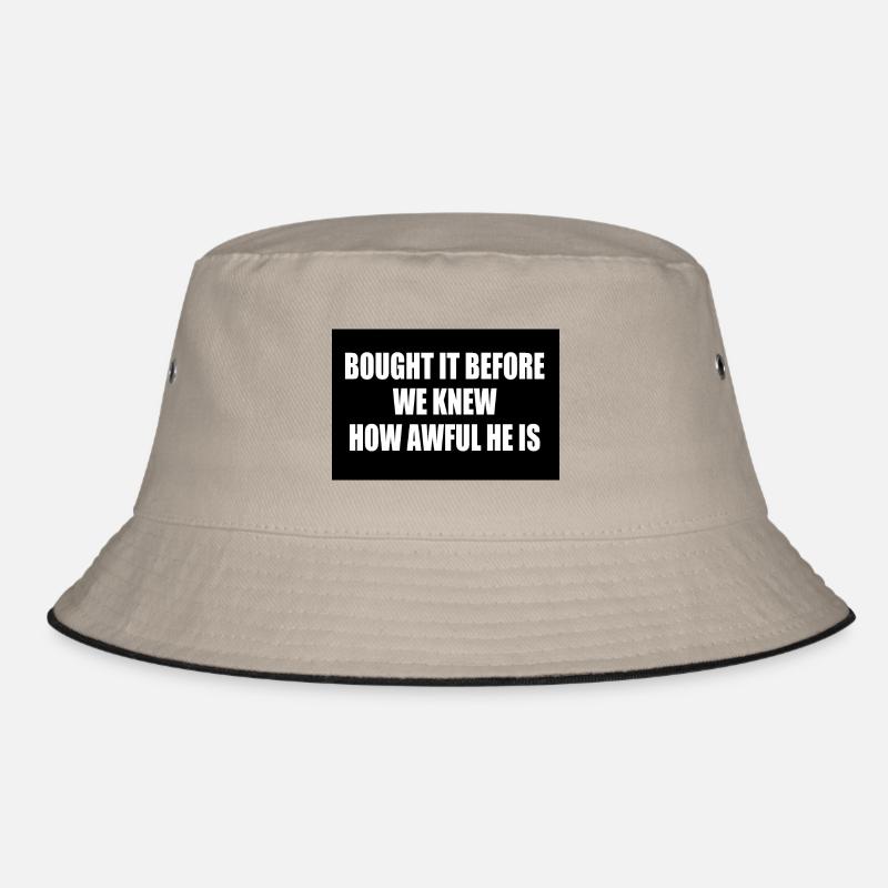 bought it before we knew how awful he is Bob