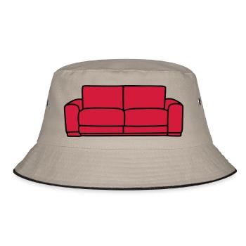 Sofa - Bucket Hat - khaki/black - Front