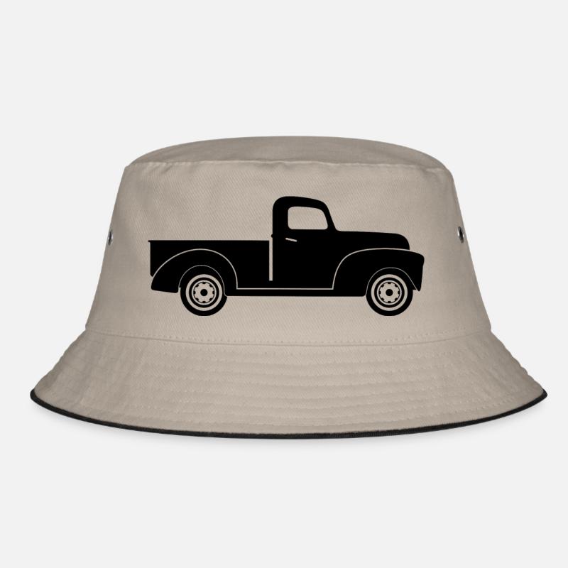 Pick-up - Bucket Hat - Khaki/Schwarz
