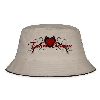 team delena - Bucket Hat - khaki/black - Front