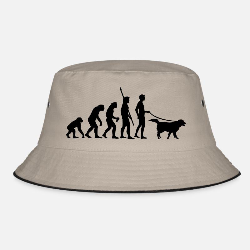 evolution_dog Bucket Hat