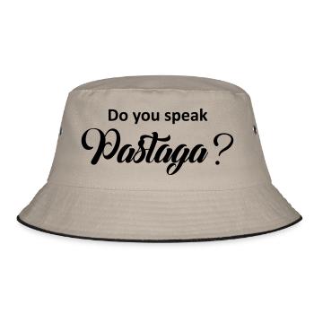 Do you speak pastaga ? - Bob - kaki/noir - Devant