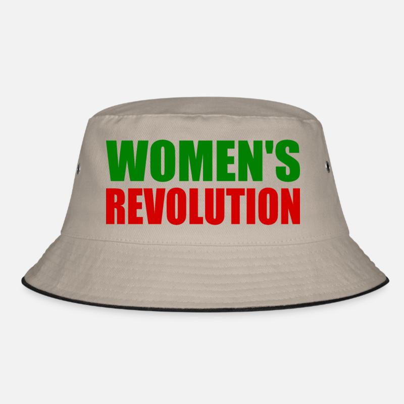 Womens revolution Bucket Hat
