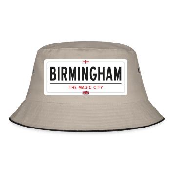 Panneau de nom de lieu de Birmingham - Bob - kaki/noir - Devant