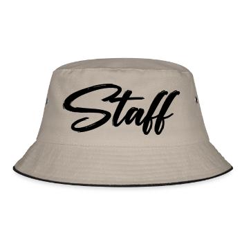 Staff - Bucket Hat - khaki/black - Front
