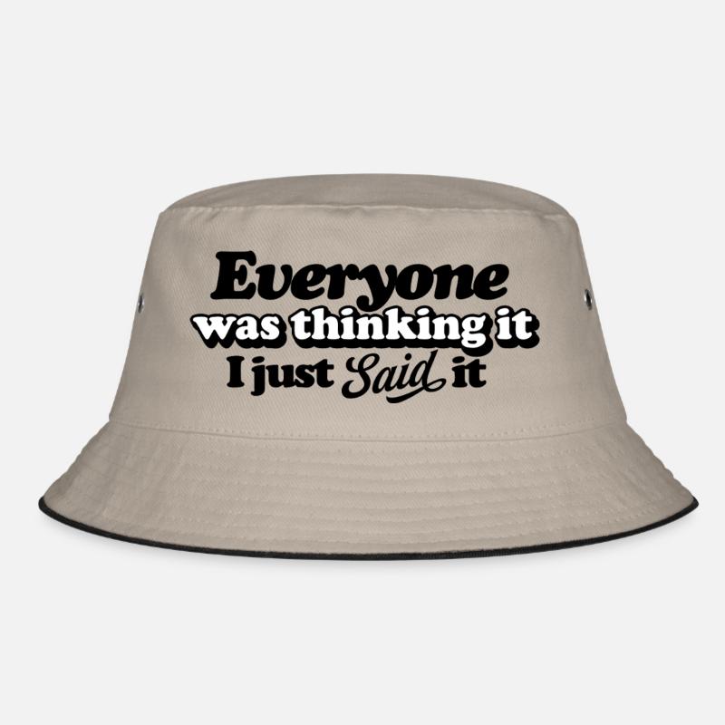 Applying Creative Thinking Design Bucket Hat