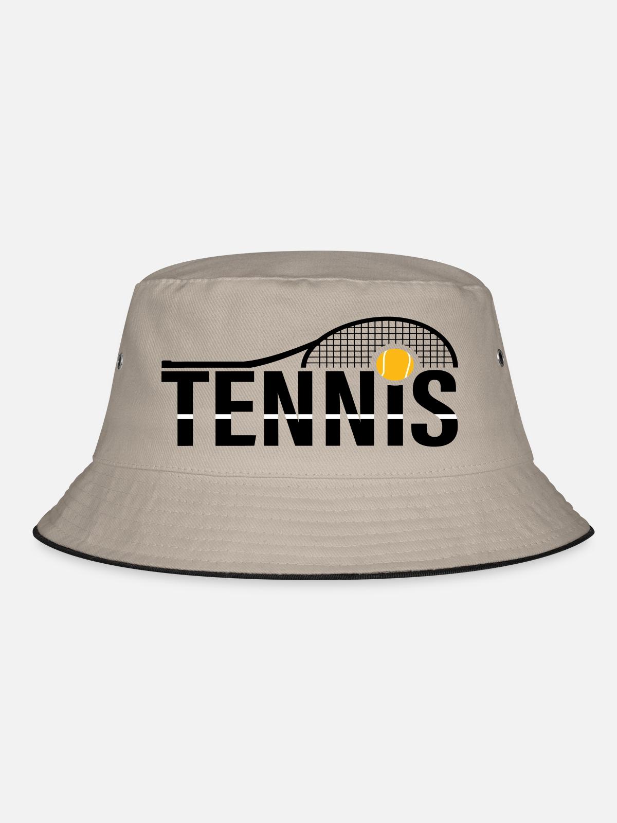 Logo tennis - Bob - kaki/noir - Devant