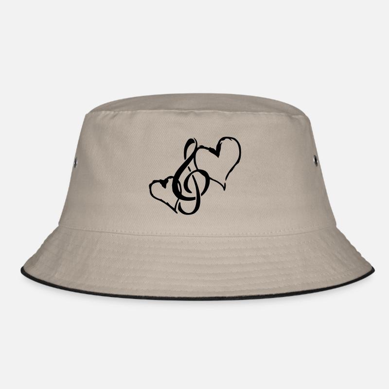 i love musik Bucket Hat