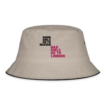 bonnes filles vont au ciel les mauvaises filles - Bob - kaki/noir - Devant