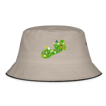 ecological Footprint - Bucket Hat - khaki/black - Front