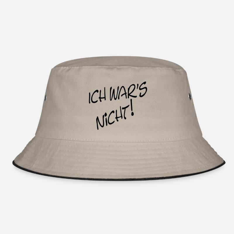 ICH WAR'S NICHT! Bucket Hat