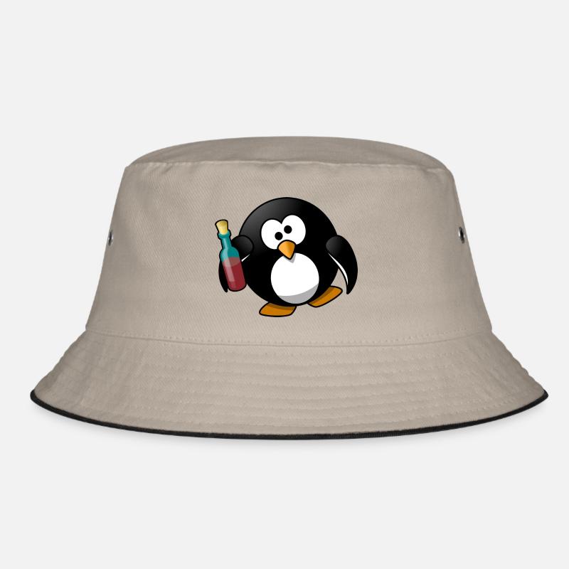 Besoffener Pinguin Bucket Hat