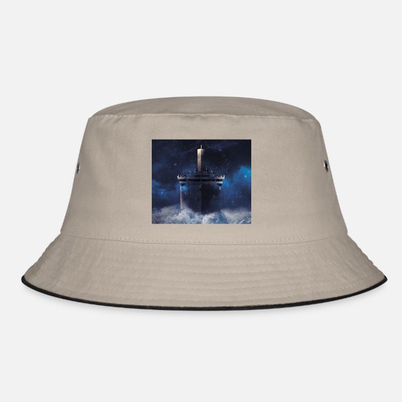 Titanic - Bucket Hat - Khaki/Schwarz