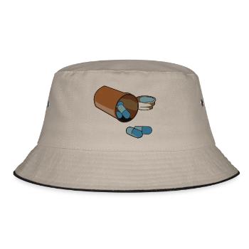 doc2 - Bucket Hat - khaki/black - Front