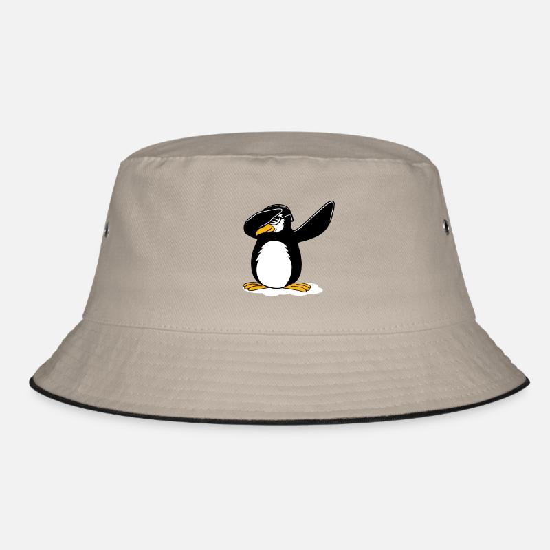 Dabbing Pinguin Funny Dance Geschenk Bucket Hat