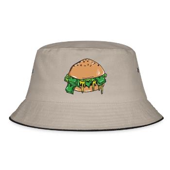 Burger d'argent Burger d'argent - Bob - kaki/noir - Devant