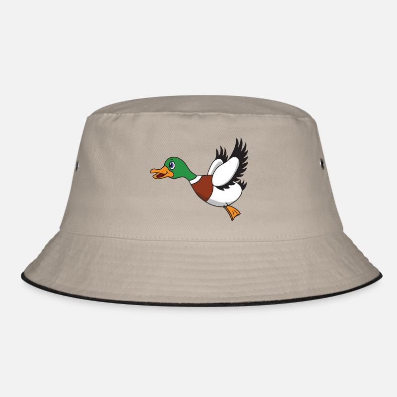 Flying duck Bucket Hat