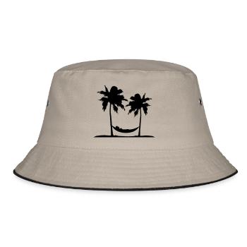 haengematte île soleil palme chill détendu ent - Bob - kaki/noir - Devant