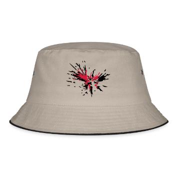 Splash - Bucket Hat - khaki/black - Front