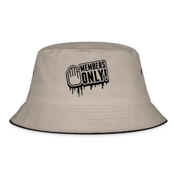 members_only_tr1 - Bob - kaki/noir - Devant