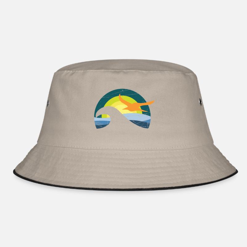 Möwe am Meer Bucket Hat