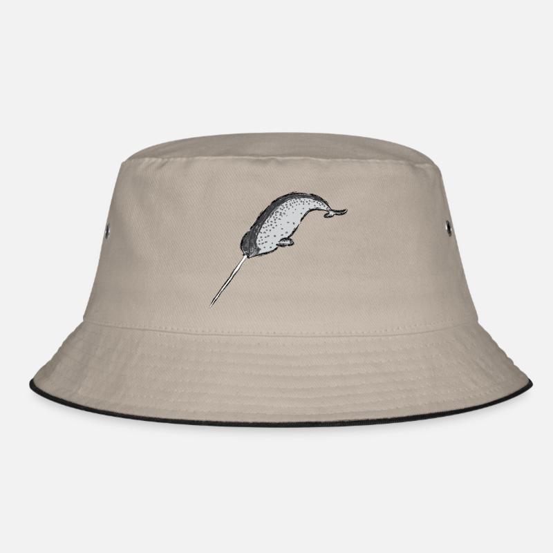 Narwal / Narwhal Design I Bucket Hat