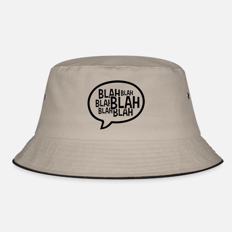 Comic Sprechblase Blah Bucket Hat