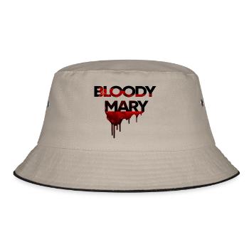Bloody Mary design sang - Bob - kaki/noir - Devant