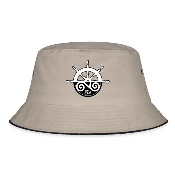 Brittany bzh - Bucket Hat - khaki/black - Front