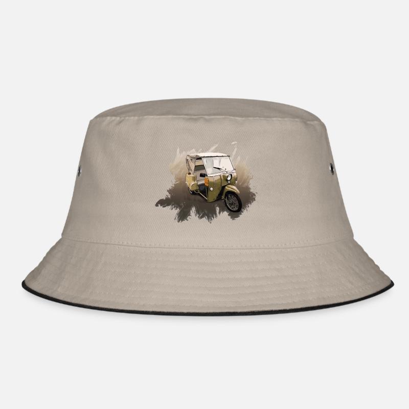 Krause Duo - Bucket Hat - Khaki/Schwarz