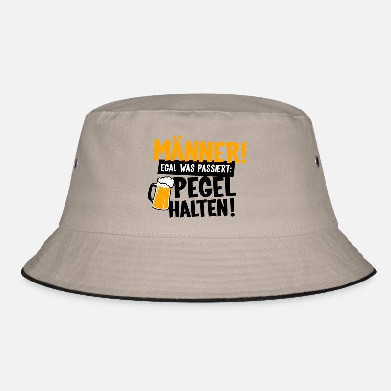 Männer Pegel halten Bucket Hat