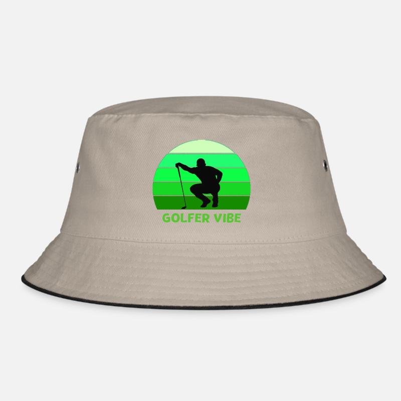 golf, golfing, golfing, playing golf Bucket Hat