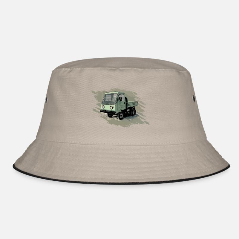 MULTICAR M24 DDR LKW - Bucket Hat - Khaki/Schwarz