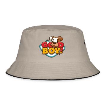 GOOD BOY - Bucket Hat - khaki/black - Front