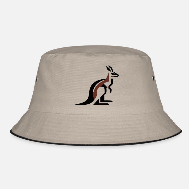 Modern Kangaroo Bucket Hat