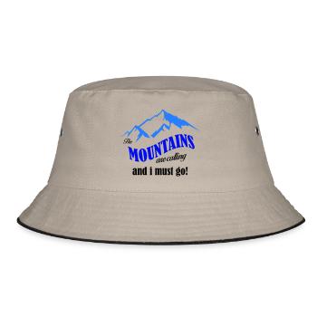 Les montagnes appellent la copie - Bob - kaki/noir - Devant