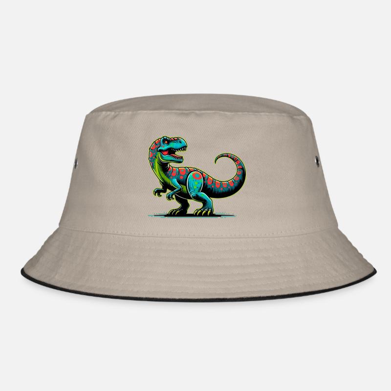 Dinosaure - Bob - kaki/noir