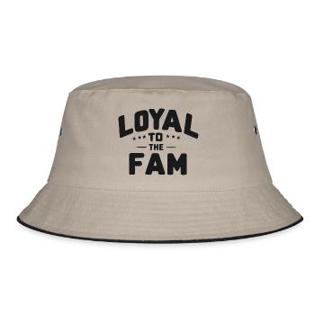Loyal to the Fam - Bucket Hat - khaki/black - Front