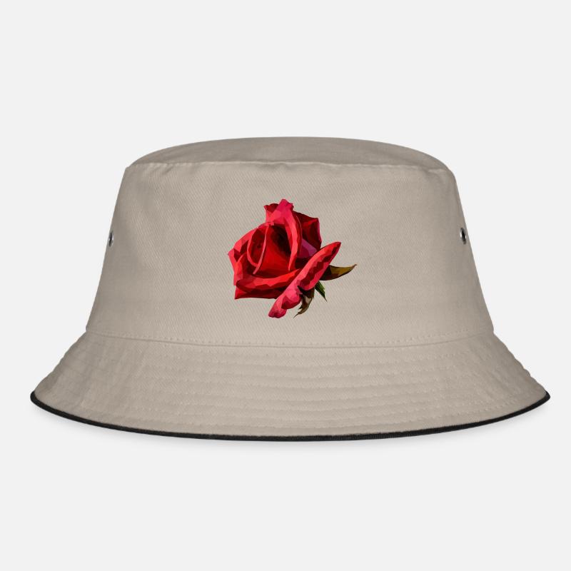 Rose rouge Polyart Bob