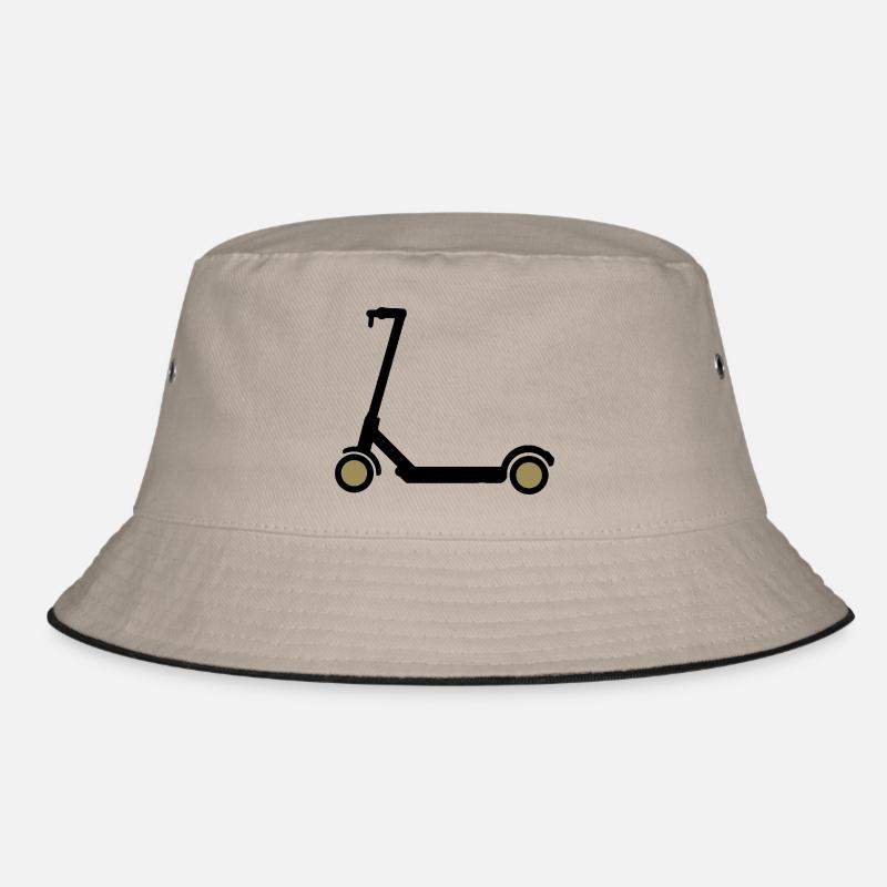 E-Scooter Eroller Comicdesign Geschenkidee Bucket Hat
