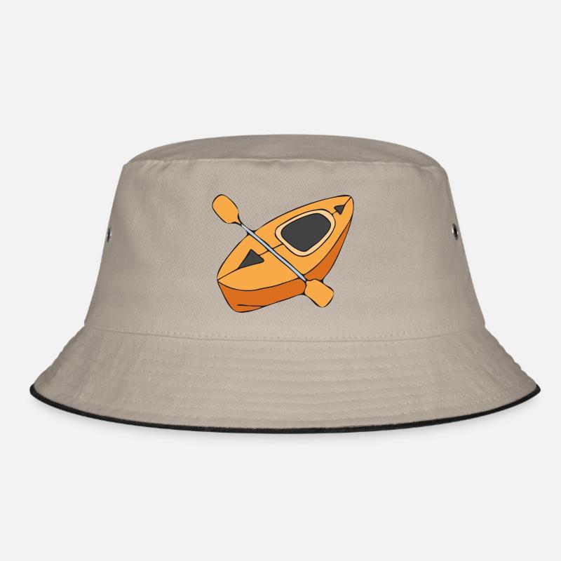 kayak - Bucket Hat - khaki/black