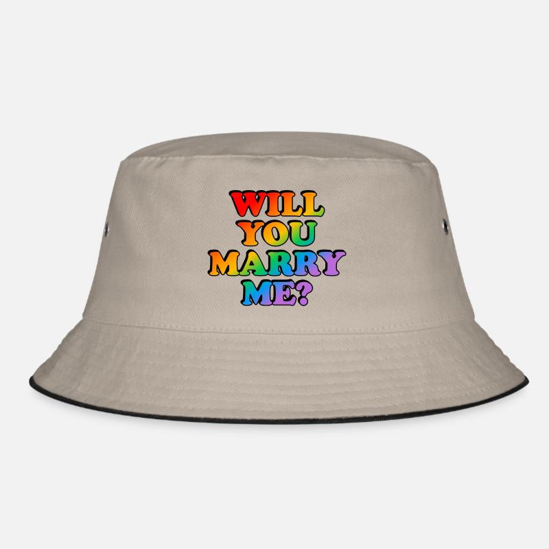 Willst du mich heiraten? Homo-Ehe Bucket Hat