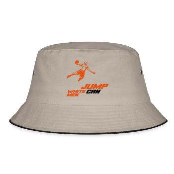 Basketball - Bucket Hat - khaki/black - Front