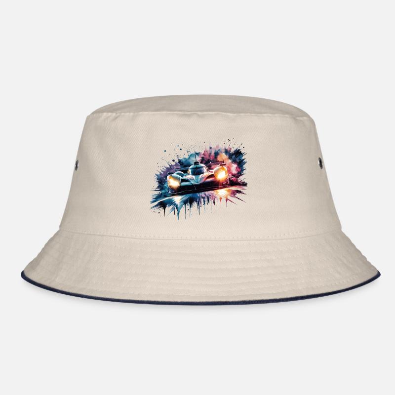 Impression de voitures de sport de course Bob