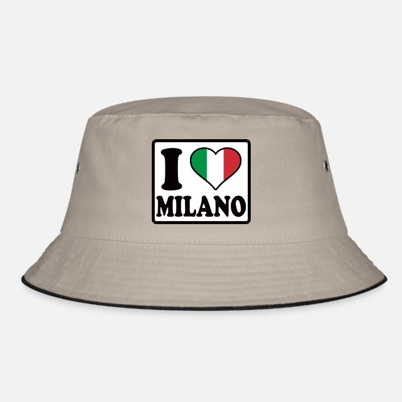 I love Milano, Mailand Bucket Hat