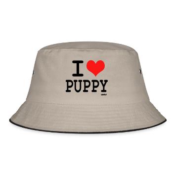 i love puppy by wam - Bob - kaki/noir - Devant