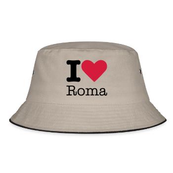 I Love Roma - Bob - kaki/noir - Devant